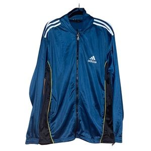 Adidas Mens Track Jacket - Blue - Size L
